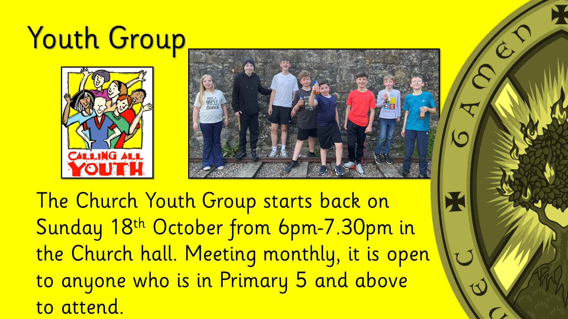 October 2026 Youth Group